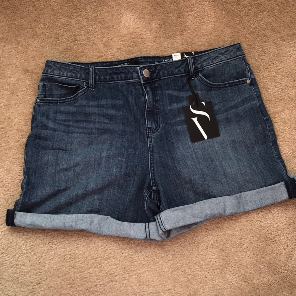 Simply Vera Wang jean shorts